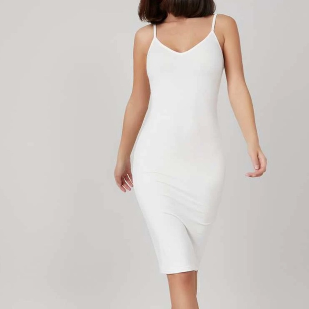Solid Long Bodycon Dress